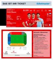 2 Tickets - Schweiz - Slowenien - Top Sitzplätze