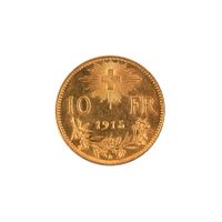 Goldvreneli 10Fr 1915