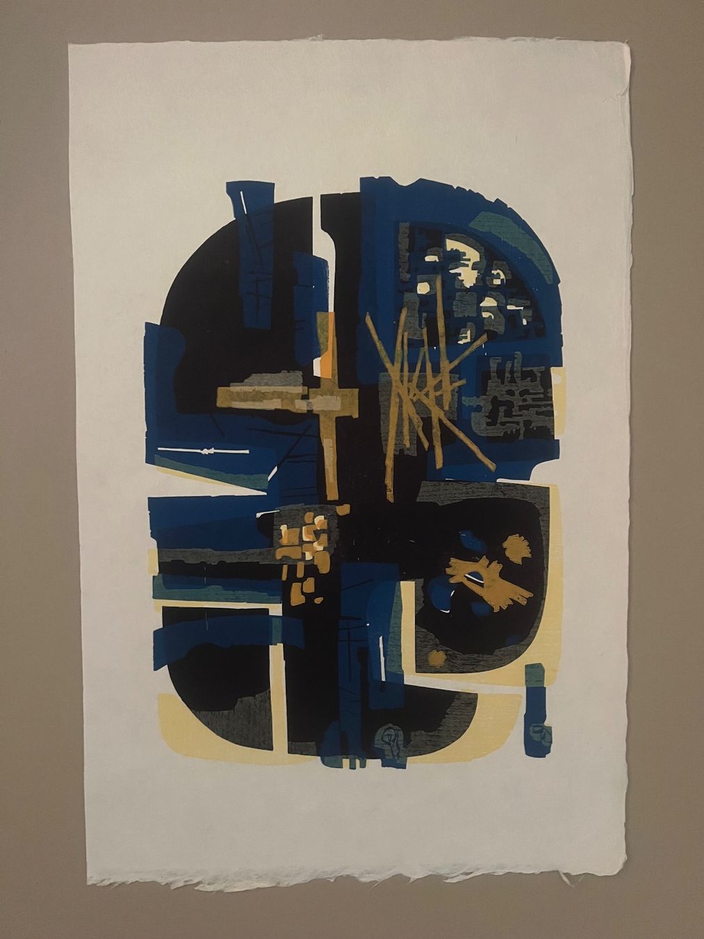 Grafica & Litografie: Linoldruck – Usato da Rain venduto da Pic-Ass