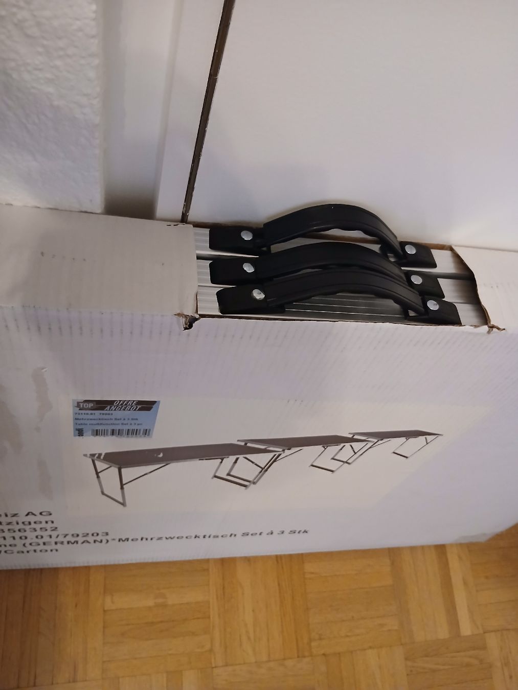 Tische: lot de 3 tables – Neu (gemäss Beschreibung) aus Biel/Bienne von Monhub 1