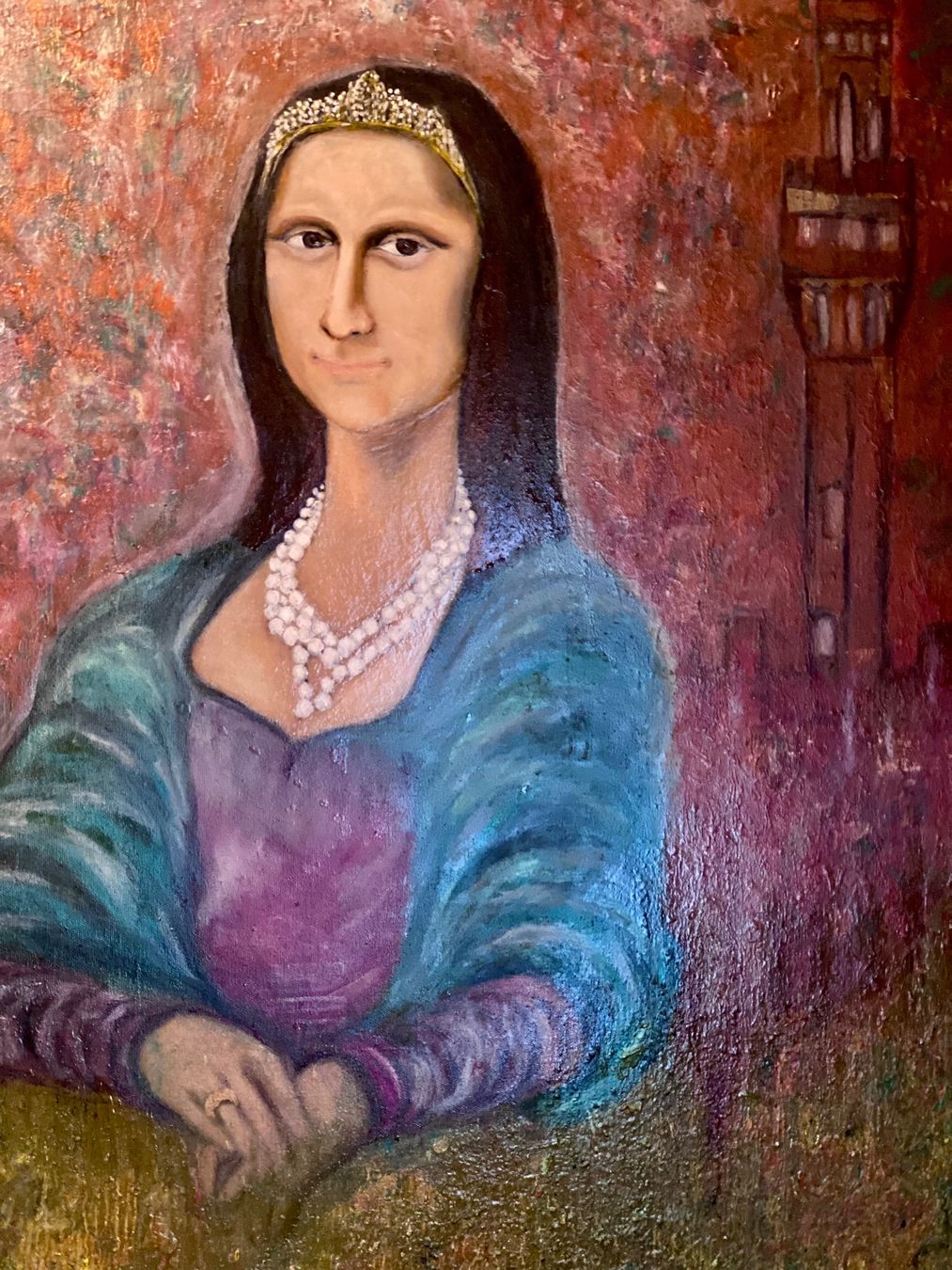 Dipinti: Oil Bild Lisa Pop Art Kunst Doks – Nuovo (secondo la descrizione) da Beromünster venduto da dok_b8mf 5
