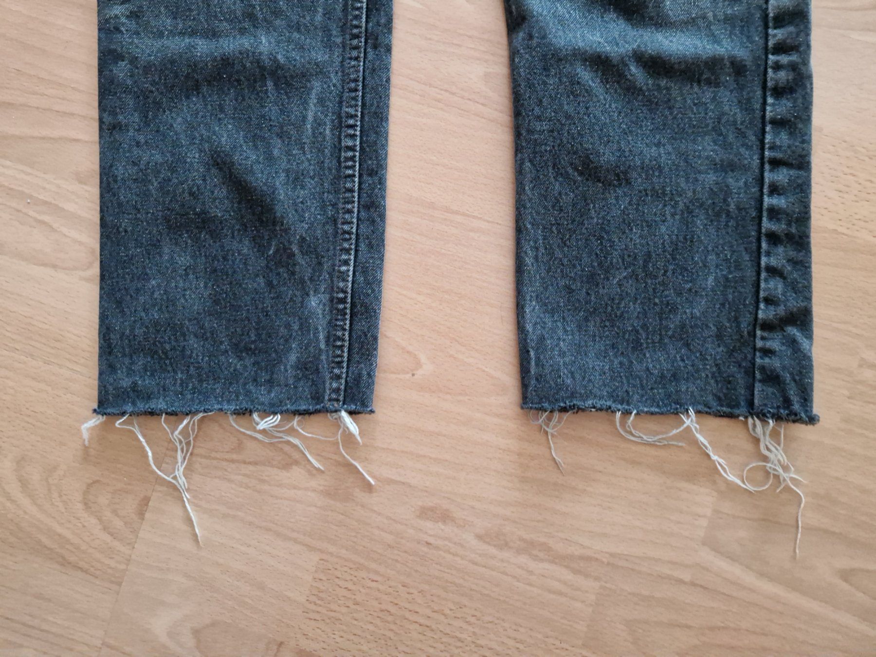 Levi's Jeans: Levis Jeans Hose Schwarz Moonwashed – Usato da Neuhausen am Rheinfall venduto da Alchimista 3