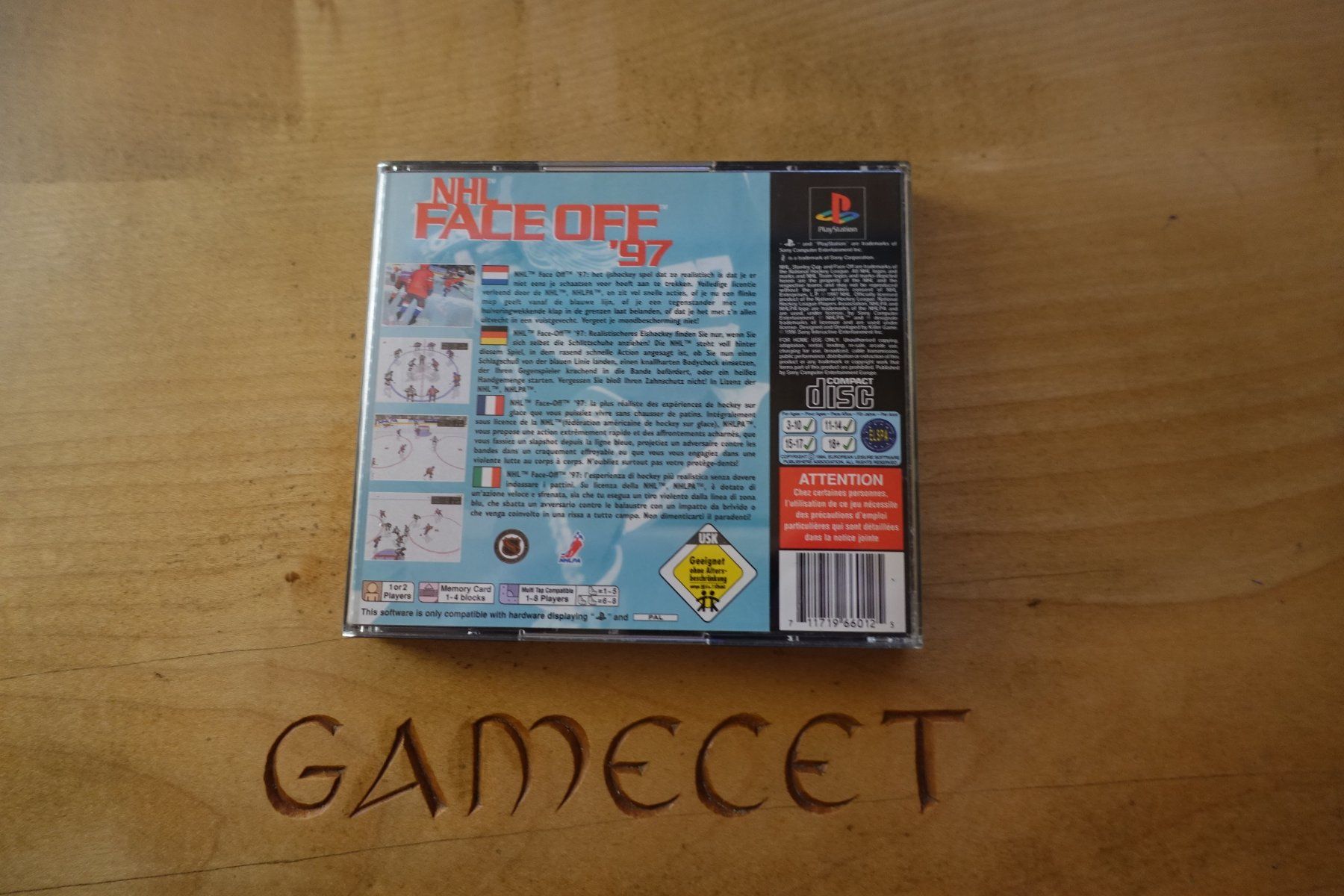 Sony Giochi: NHL Face Off '97 – Usato da Steinach venduto da Gamecet 2