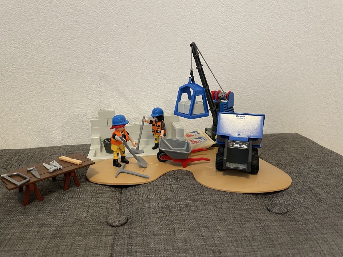 Playmobil Giocattoli: Playmobil  Baustelle  Set – Usato da Chur venduto da Tsambiko 4