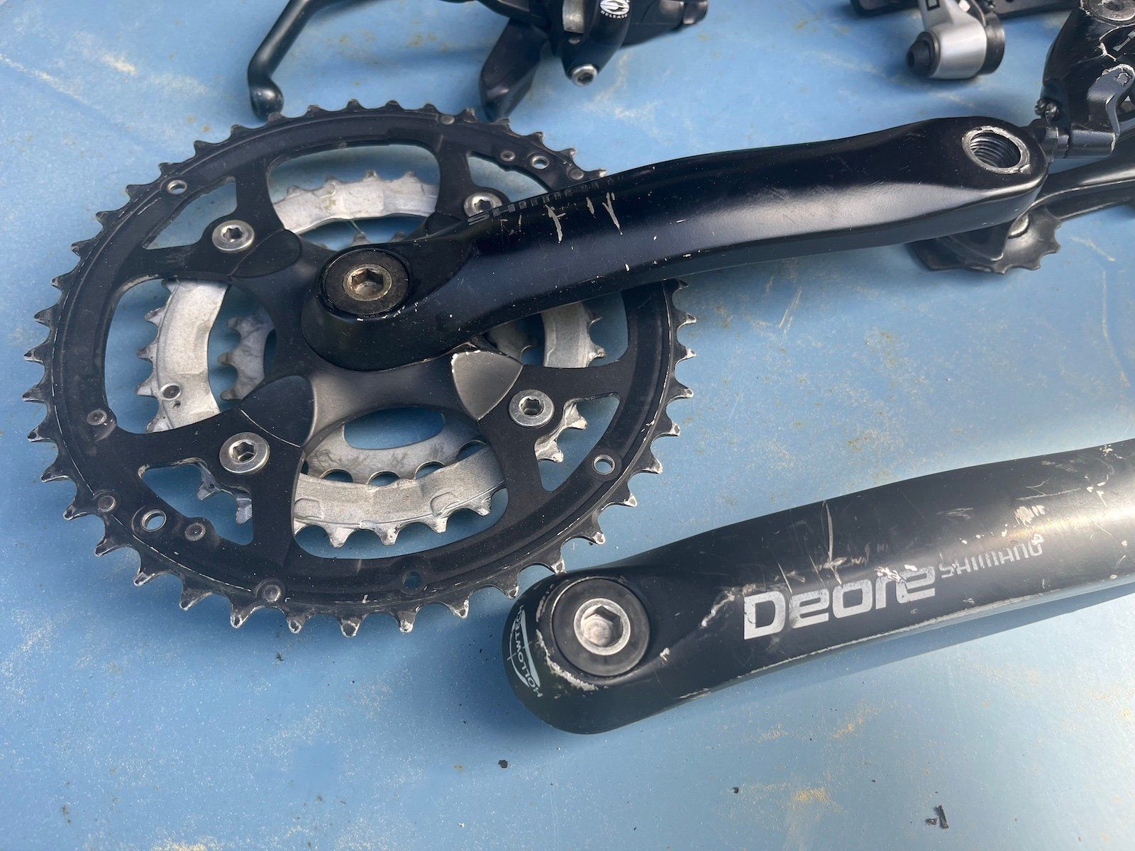 Shimano Pezzi di ricambio: Shimano Deore M510 3x8 Gruppe – Usato da Massongex venduto da thn311 5