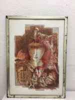 Fasciierte Litho von Renè Villiger   1986