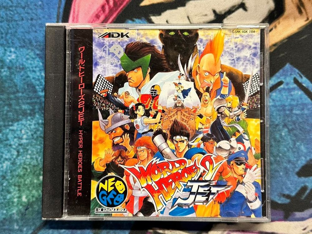 World Heroes 2 Jet Sur Neo Geo AES – Cartouche NTSC US En Bon état