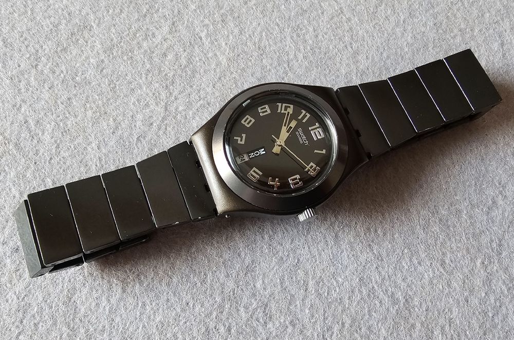 Swatch Orologi: Swatch Swiss Elegante Armbanduhr Unisex 32.7 mm – Usato da Speicher venduto da Swisswtch 5