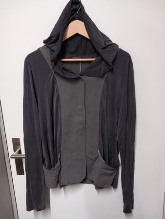 NILE collection feine Jacke Gr.XL, Seide/Leinen/Cupro