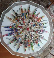 Table de salon : la ronde de la vie