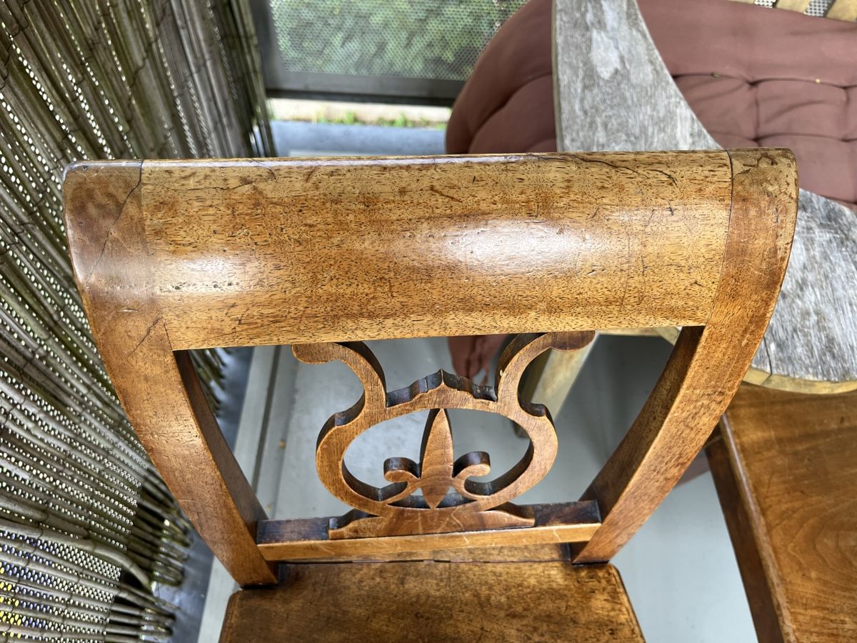 Chaises: 4 biedermeier stühle kirschholz – D'occasion à Lengnau BE par Meij 5