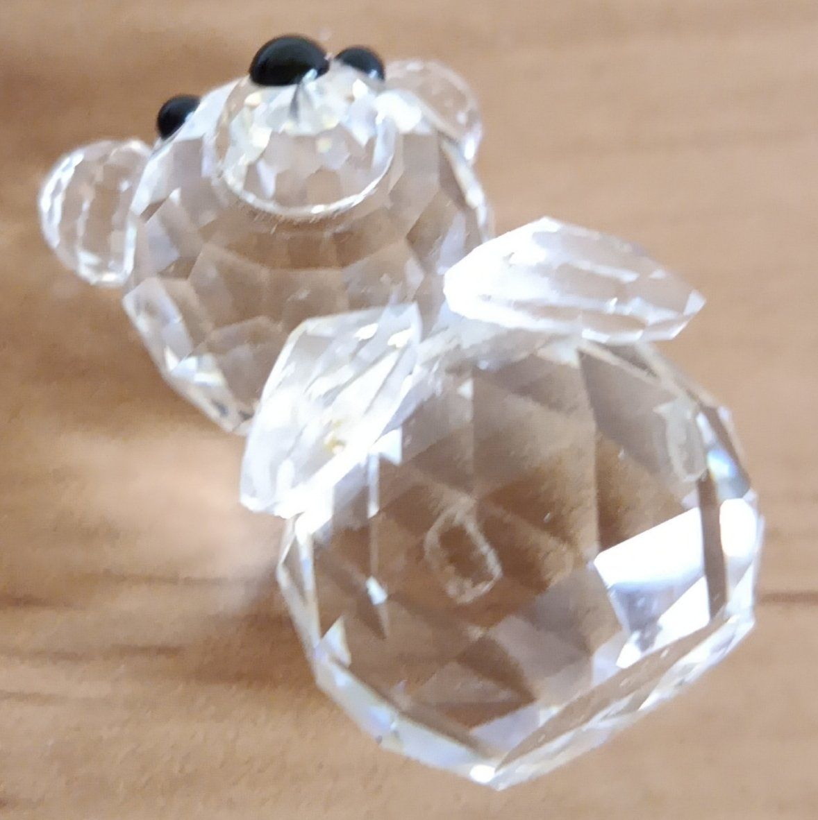 Swarovski Statuette: Swarovski "Kleiner Bär" Kristall-Figur – Usato da Bern venduto da Delphin77 4