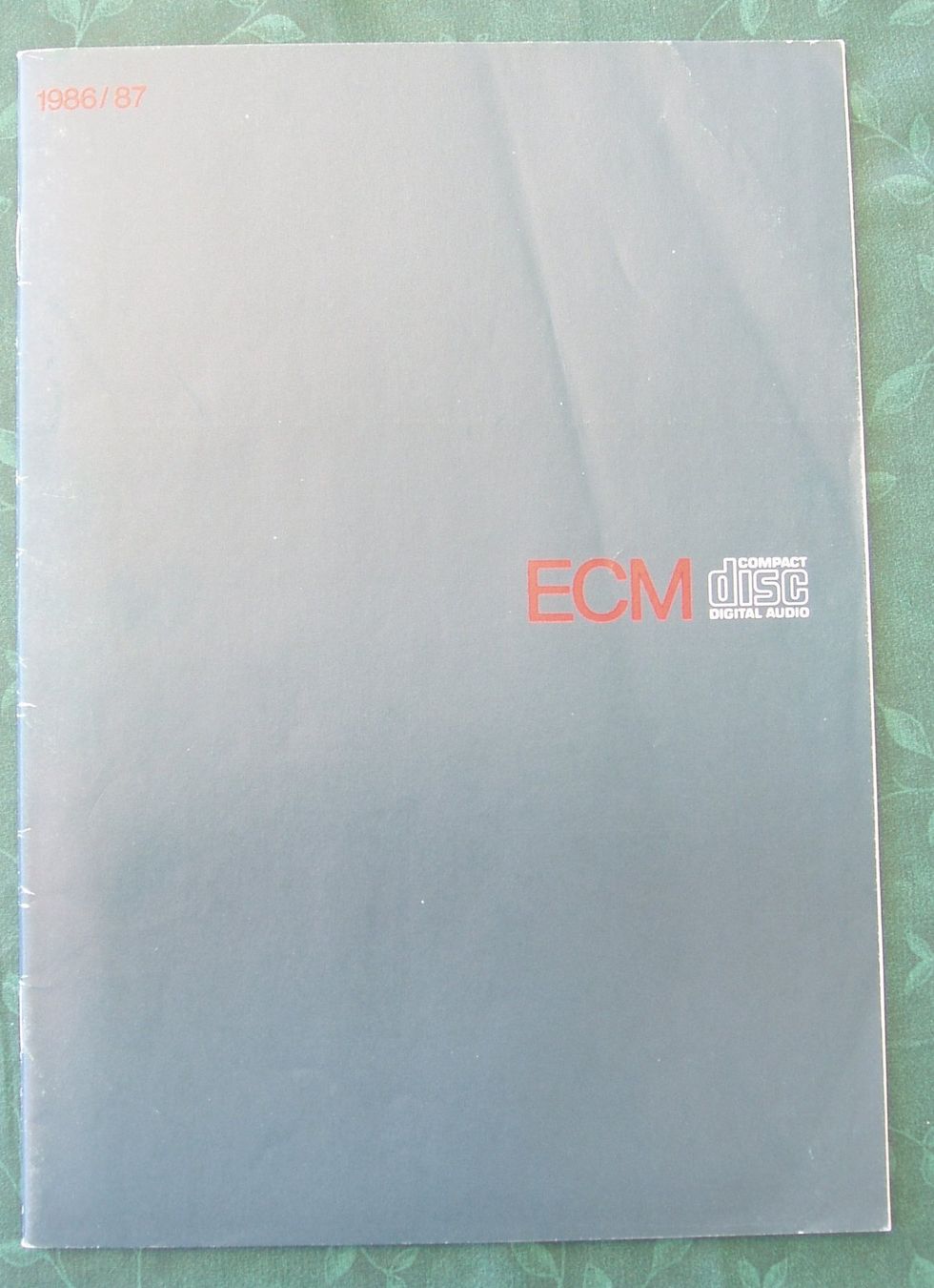 Libri: Catalog ECM 1986-1987 – Usato da Boussens venduto da catfood01