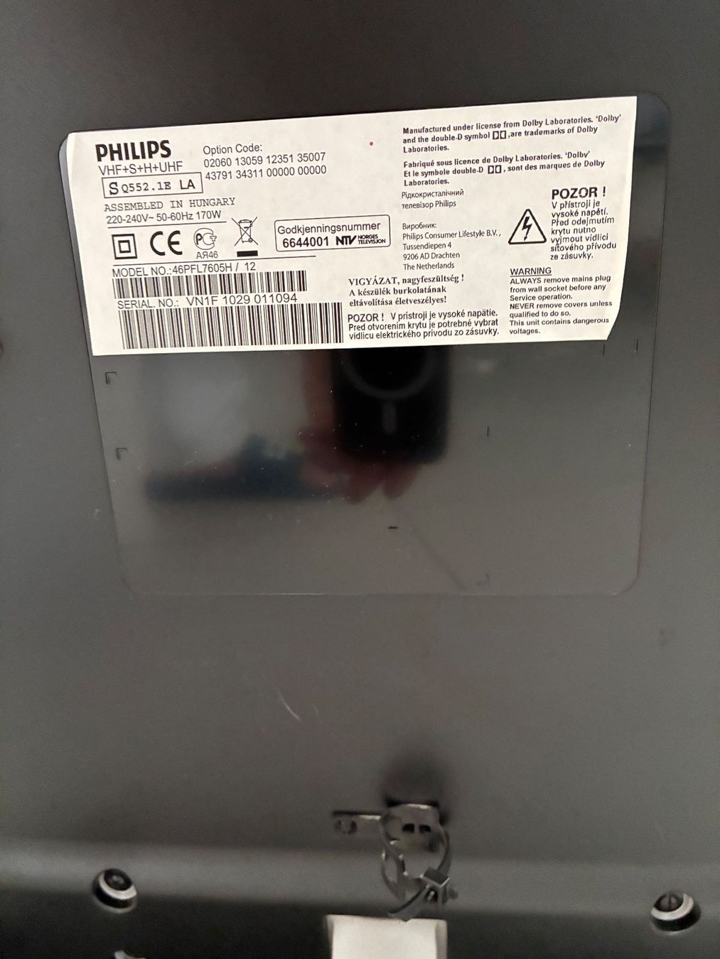 Philips Appareils TV: Fernseher Philips 46Zoll – D'occasion à Maur par salsero02 1