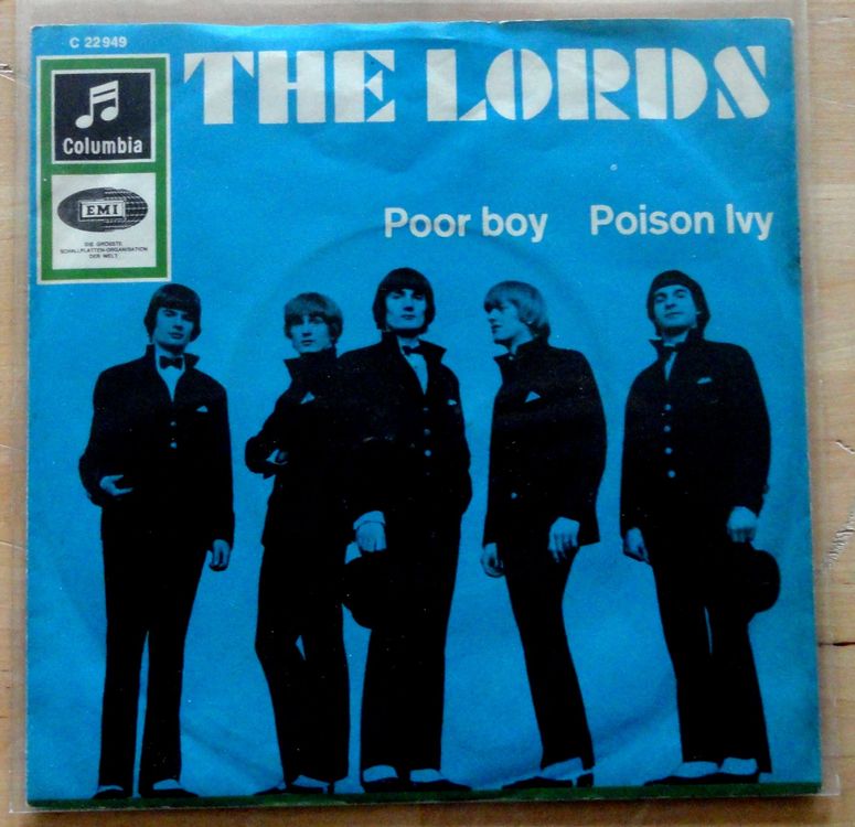 SI THE LORDS poor boy BEAT 1965 KULT BAND rares Cover (D'occasion) à ...
