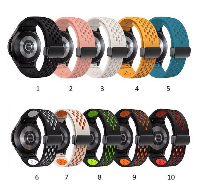 Samsung Smartwatch: Armband bracelet SilikonSport für Samsung Galaxy Watch 5 6 7 – Neu und originalverpackt aus Lausanne von WATCH-WORLD