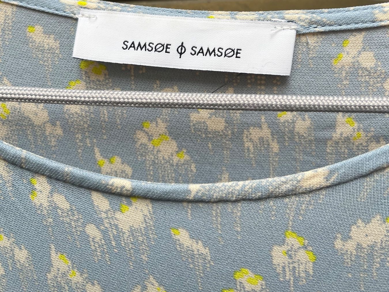 Samsøe Samsøe Camicette: Sommerliche Bluse aus Viskose, Gr. S – Usato da Basel venduto da rah_r 3