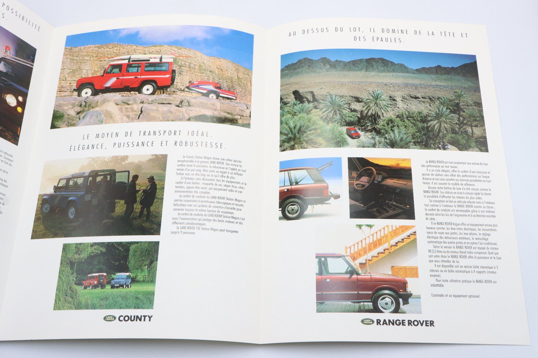 Land Rover Documenti: Land Rover Modellprogramm 1989 Prospekt – Usato da Bühl b.Aarberg venduto da Collectorpassions 3
