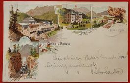 Gruss vom Brünig 1898