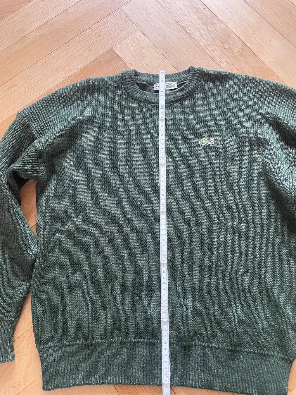 Lacoste Pullover & Sweatshirts: Lacoste Wollpullover in Grün, Grösse 5 (ca. M) – Gebraucht aus Zürich von TheWickerman 1