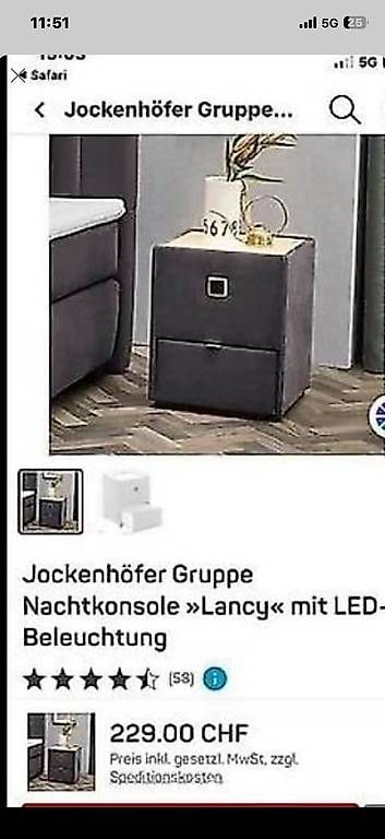 Comodini: Nachtisch Schnäppchenpreis  – Usato da Pfäffikon ZH venduto da SuisseLife 1