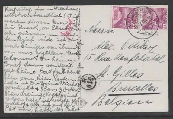 Cartes postales: GRÄPPELENSEE - SPIEGELBILD   1938  (H – D'occasion à Ruggell par Masescha 1