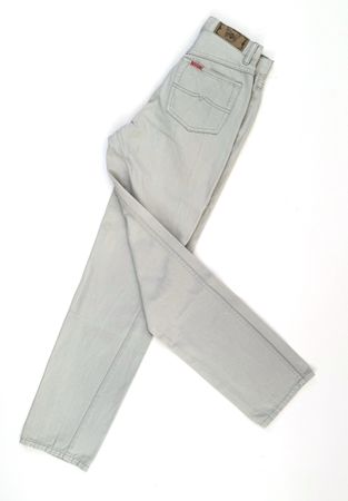 Vintage Teddy's Jeans, ecru, Grösse 34