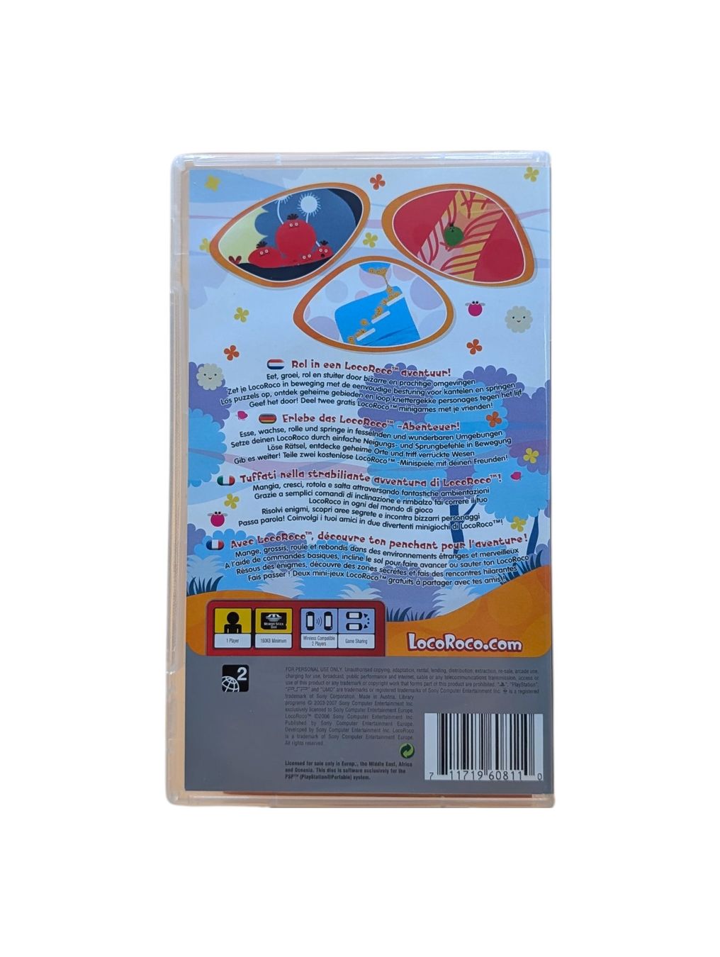 Sony Jeux: LocoRoco PSP UMD Ausgetauscht – D'occasion à Domat/Ems par IsseldorsShop 1