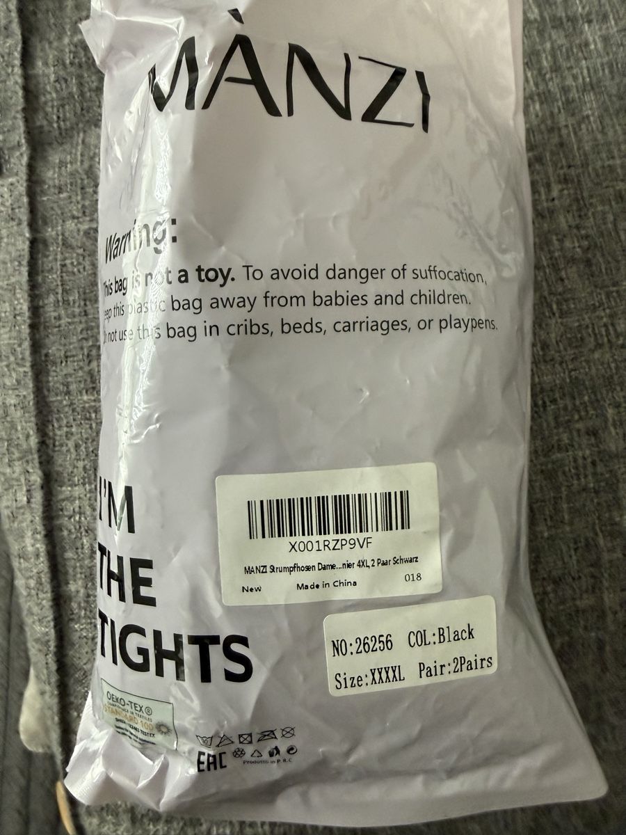 Collants: Strumpfhosen Grösse 4XL   Blickdicht neu – Neuf (Voir description) à Pfeffikon LU par pepino17 1