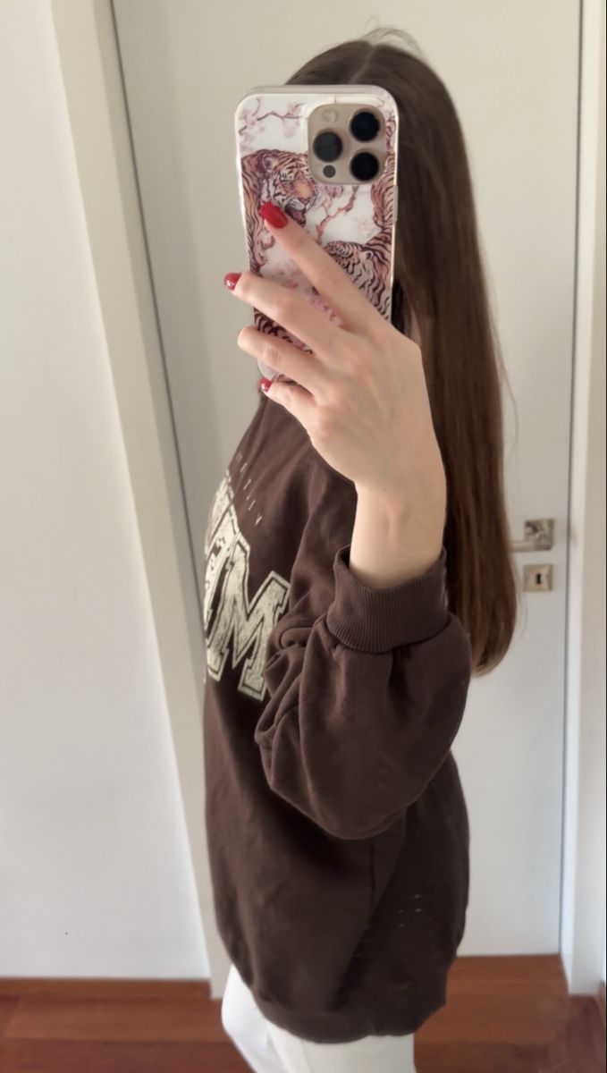 Bershka Pullover & Sweatshirts: Bershka Brown Oversized Pullover – Gebraucht aus Zürich von NinaH0112 5