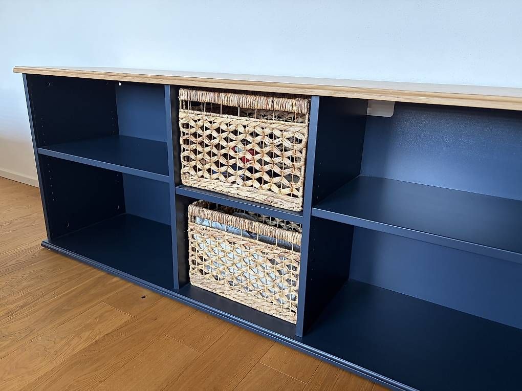 Mobili TV: TV Board schwarzblau - Neuwertig  – Nuovo e nell'imballaggio originale da Hindelbank venduto da Htybeler 1