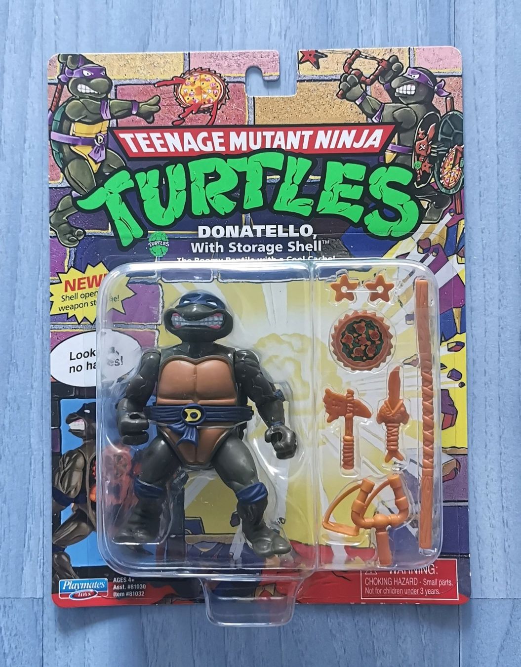 Statuette: Turtles Action Figuren m. Panzerfach TMNT Set Playmates Toys – Nuovo e nell'imballaggio originale da Rorschach venduto da Actionvintage789 2