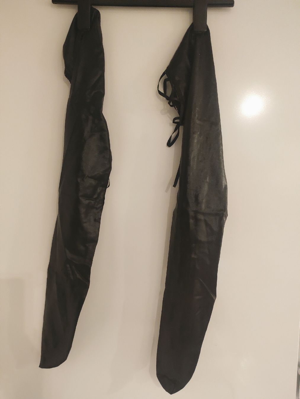 Calze & Collant: Neue Overknee Strümpfe, Grösse 38, schwarz – Nuovo (secondo la descrizione) da Oberwil b. Büren venduto da 3298Oberwil