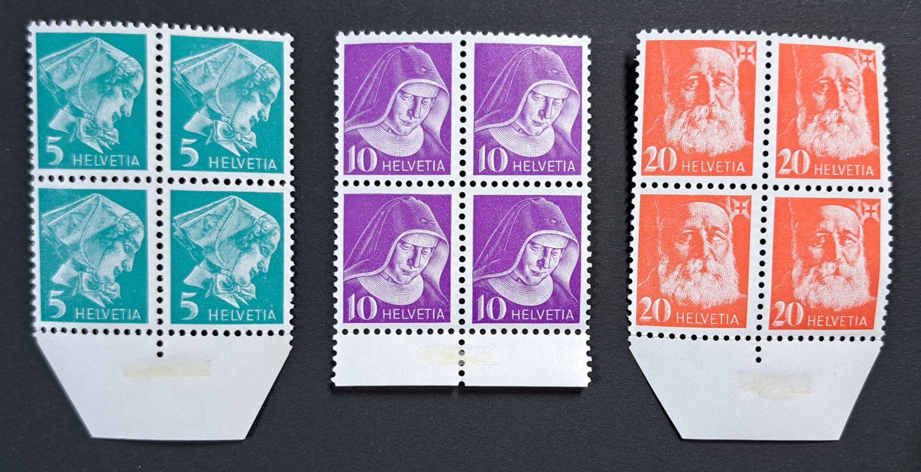 Tutti i francobolli: Lot Portomarken postfrisch – Nuovo (secondo la descrizione) da Unterägeri venduto da PhilatelieStudiger 1