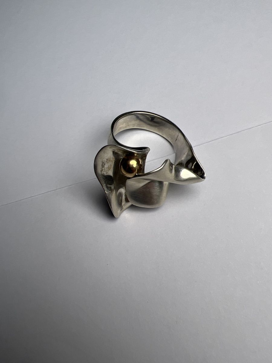Anelli: Bague Argent 925 Design Abstrait vintage – Usato da Chenens venduto da anasantos90 2