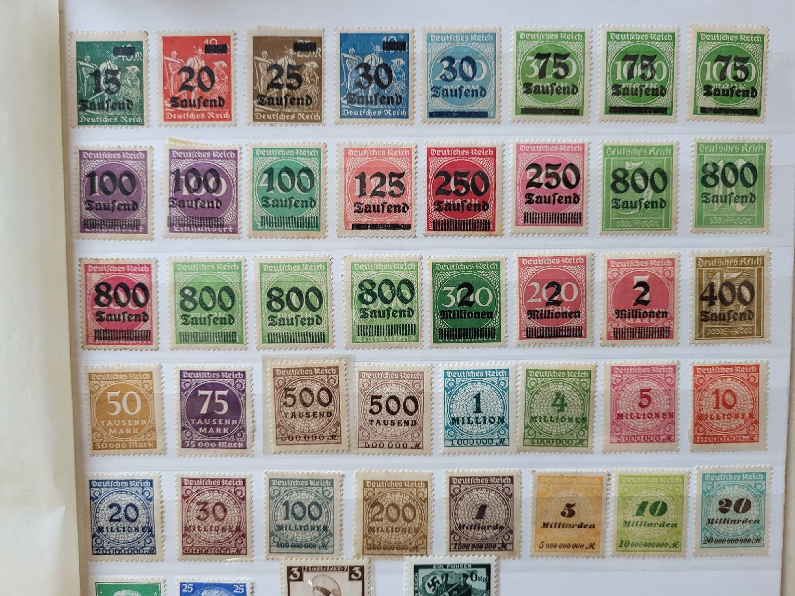 Alle Briefmarken: Kleinlot Deutsches Reich  – Neu (gemäss Beschreibung) aus stäfa von brandy66 4