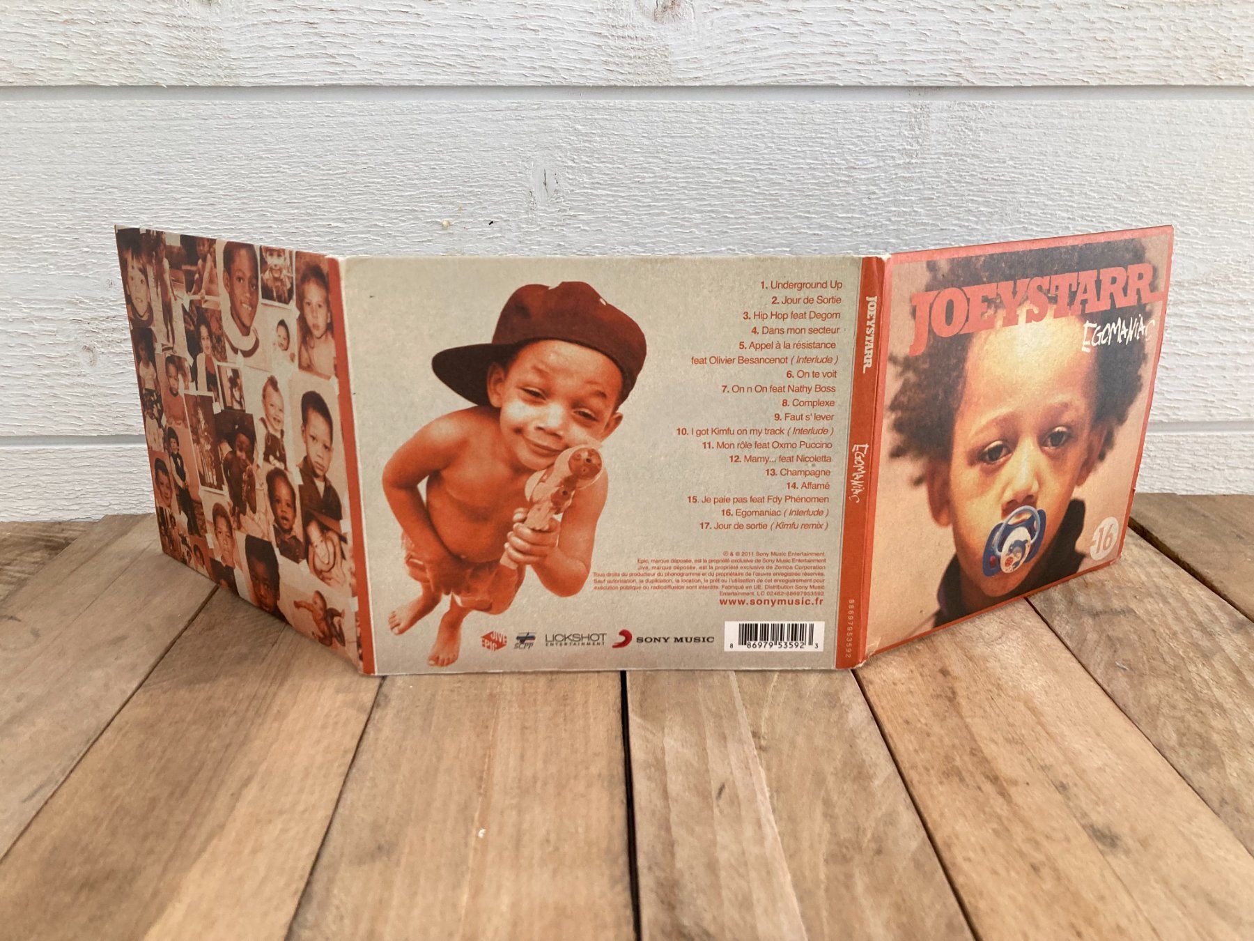 CD: Joey starr-NTM-RAP-Egomaniac-2011 – Usato da vaumarcus venduto da Nicolasorel 1