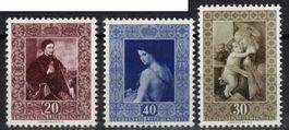 1952  Fürstl. Gemäldegalerie II  ungestempelt Falz SBK 60.00