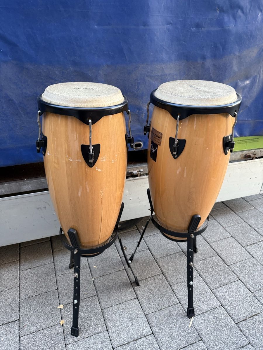 Strumenti musicali: Conga (Handtrommel) 2stk – Usato da Fischbach LU venduto da hmc-swiss