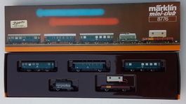 Neu OVP Märklin Z 8776 Wagen Set Bauzug DB