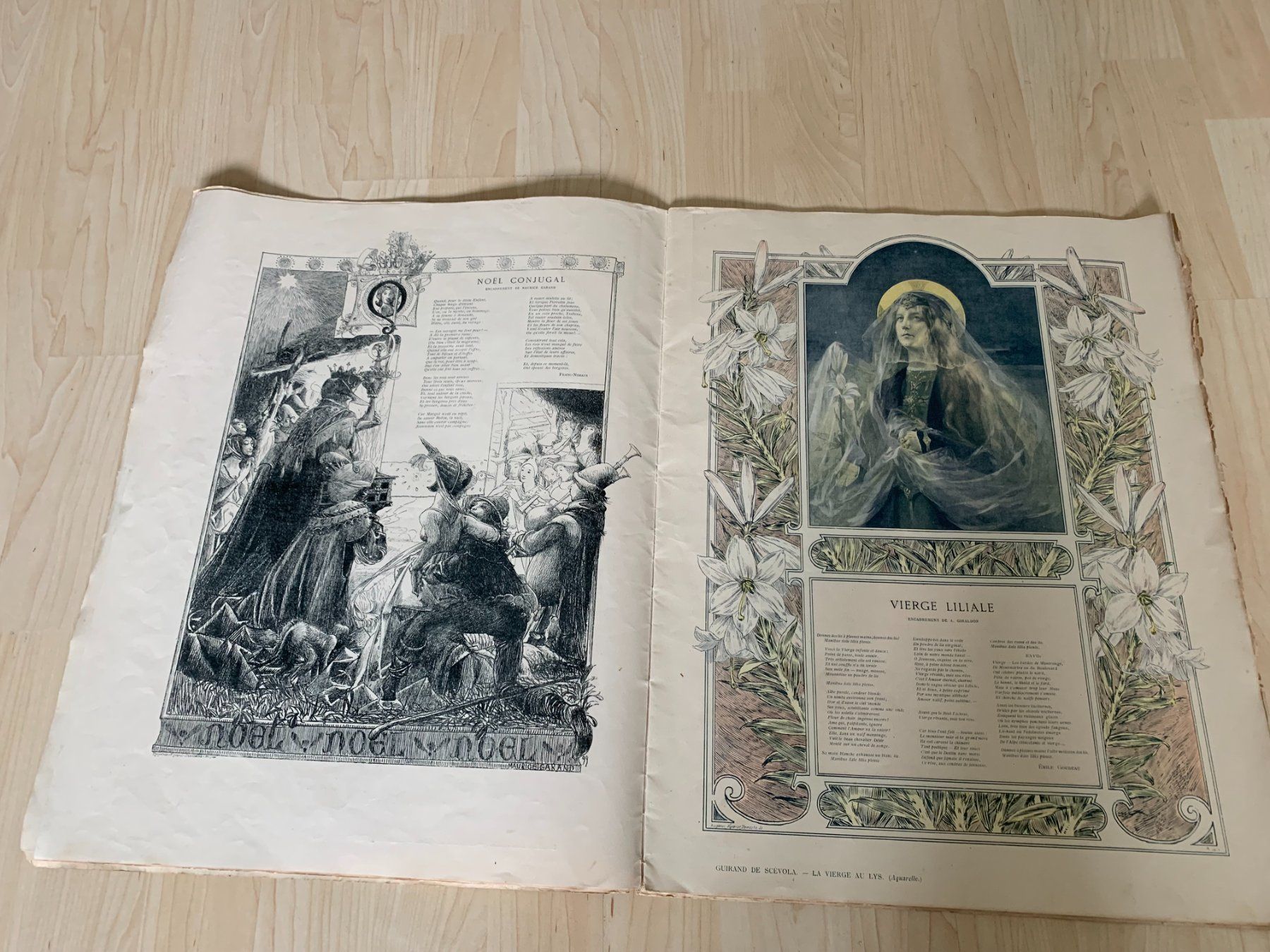 Riviste & Magazine: PARIS NOEL antike Zeitschrift – Usato da Worb venduto da farben20zauber 2