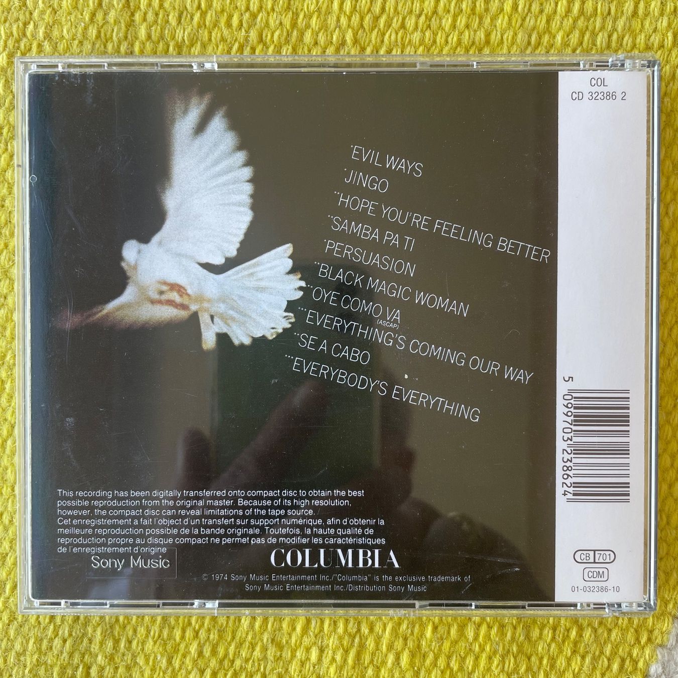 CD: SANTANA-GREATEST HITS – Usato da Rorschacherberg venduto da CD-Roli 1