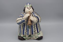 "" Clown mit Klarinette Künstler Ueli Schmutz (1932-2024) *