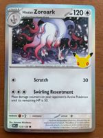 Pokemon Hisuian Zoroark Holo 30 Jahre (Versand gratis)