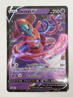 Seltenes Pokémon Karte Deoxys V SWSH266 Promo🇩🇪