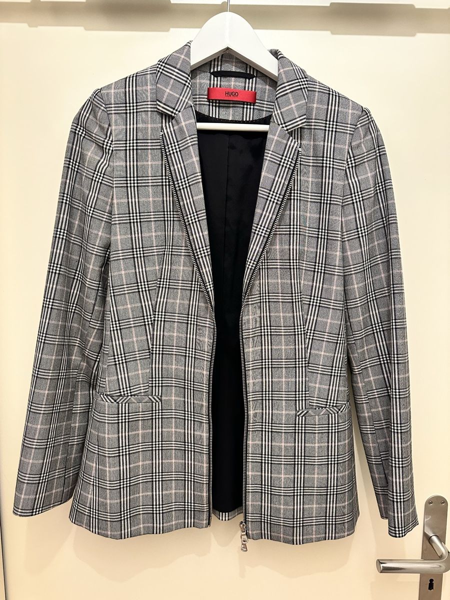 Hugo Boss Giacche: Hugo Boss Damen Blazer Kariert Gr. 36 Elegant – Nuovo (secondo la descrizione) da Zürich venduto da tmarina