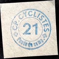 FP-Ausschnitt 2.WK, Radfahrer Kp 21, Rdf