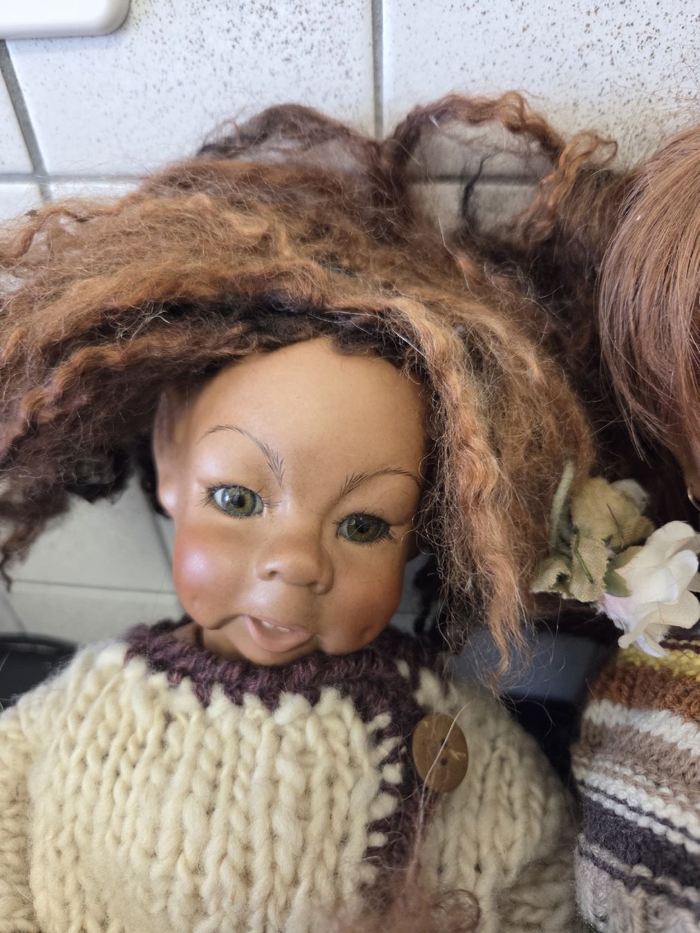 Bambole: 2 Stk Puppen Signiert  – Usato da Dietikon venduto da Allegra34 6