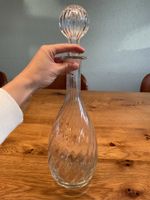Dekantierer aus Kristallglas Vintage