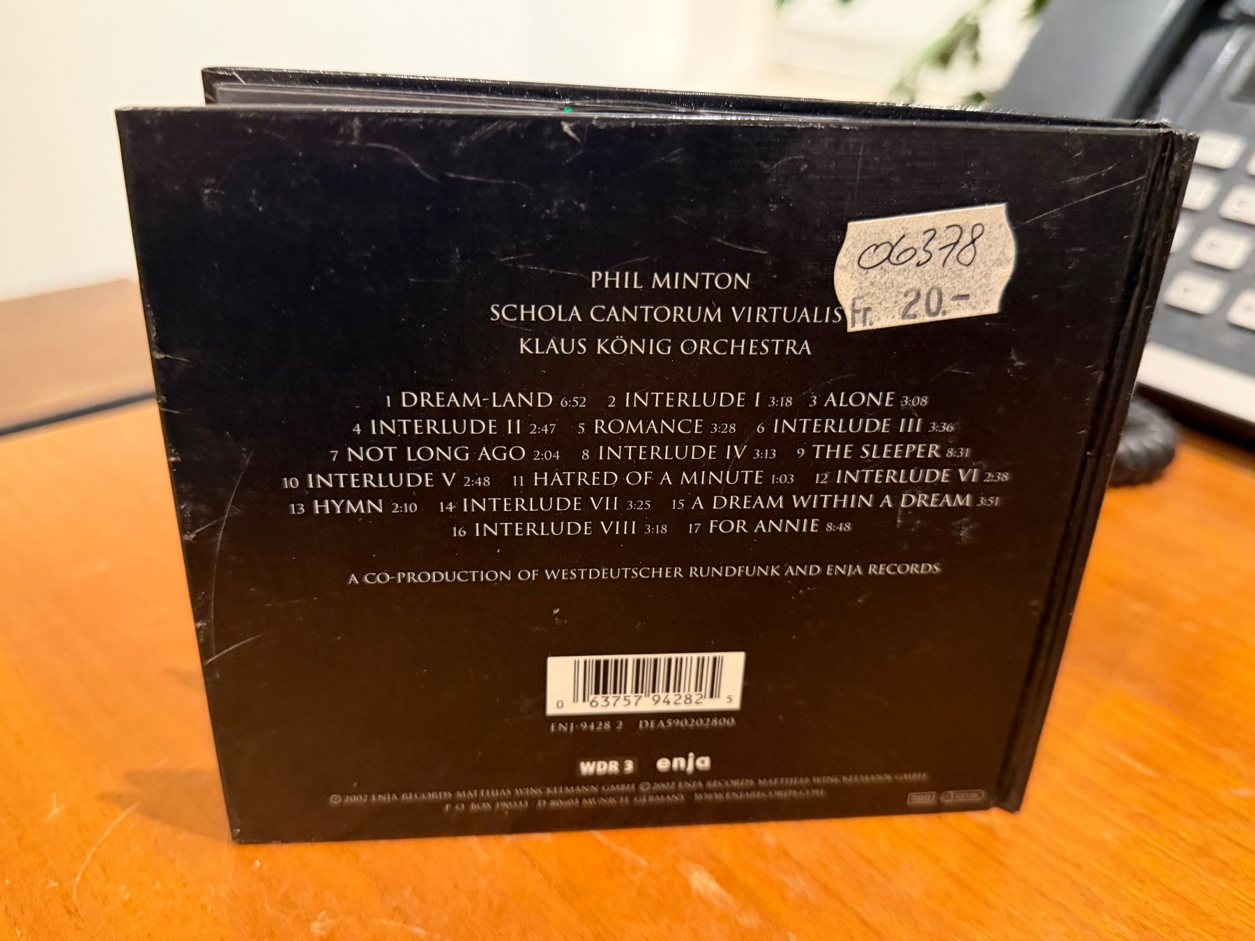CDs: Klaus König - Black Moments - KA02AS – Gebraucht aus Küsnacht ZH von JazzRecords 1